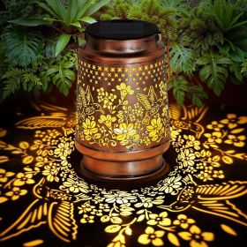 Solar Lantern Outdoor Lamp Waterproof Decorations Garden Decor, Christmas Birthday Gifts for Women, Mom, Grandma Decorative Garden, Yard, Patio,
