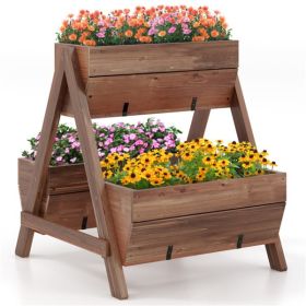 26" Wooden elevated garden bed