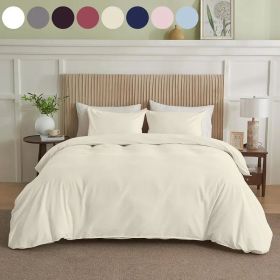 Serta Simply Clean Solid Duvet Cover (Option: W13717993)