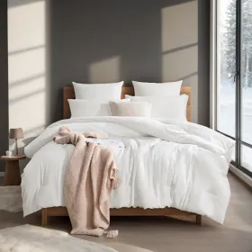 All-Season Oversized White Plump Duvet - Winter Snow Day Bedding For Bedrooms And Hotels. Features Warm Fluffy Filling With Nordic Bohemian Style (Option: defaulttitle)